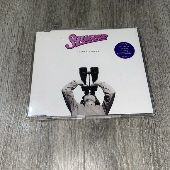 SQUEEZE - Heaven Knows Uk A & M 1996 - CD 3 - Picture 1 of 3